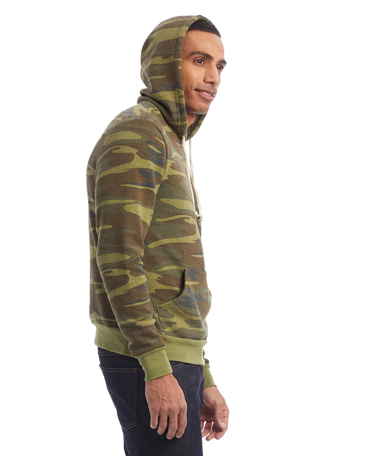 Alternative Men's Challenger Eco-Fleece Hooded Sweatshirt