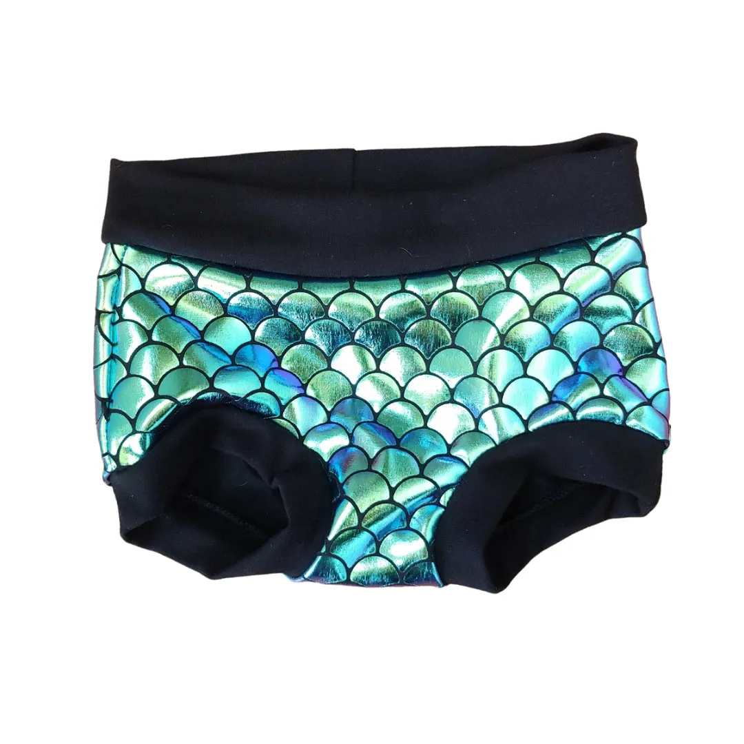 Aqua Scales Shorties for kids and mermaids