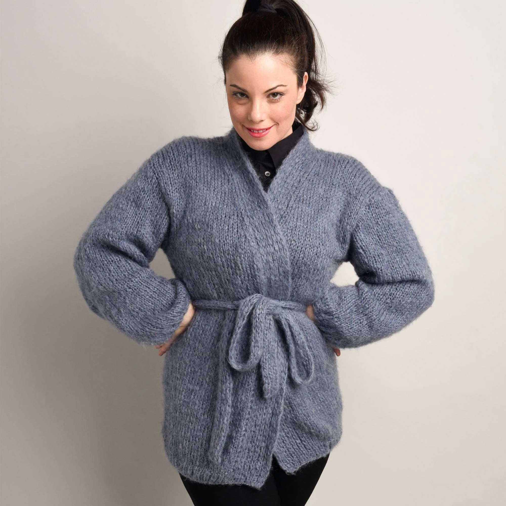 Bernat Cozy Knit Cardigan