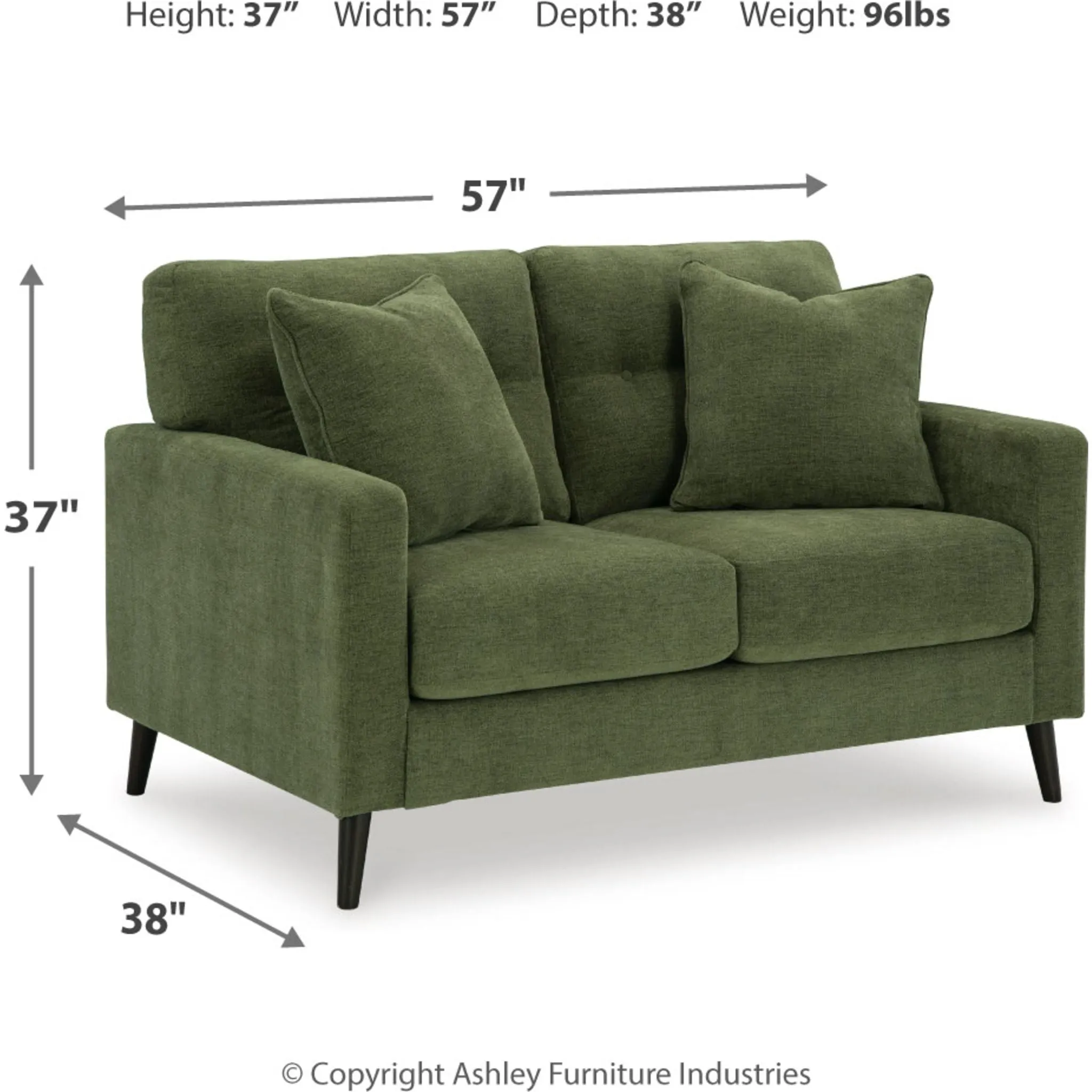 Bixler Loveseat