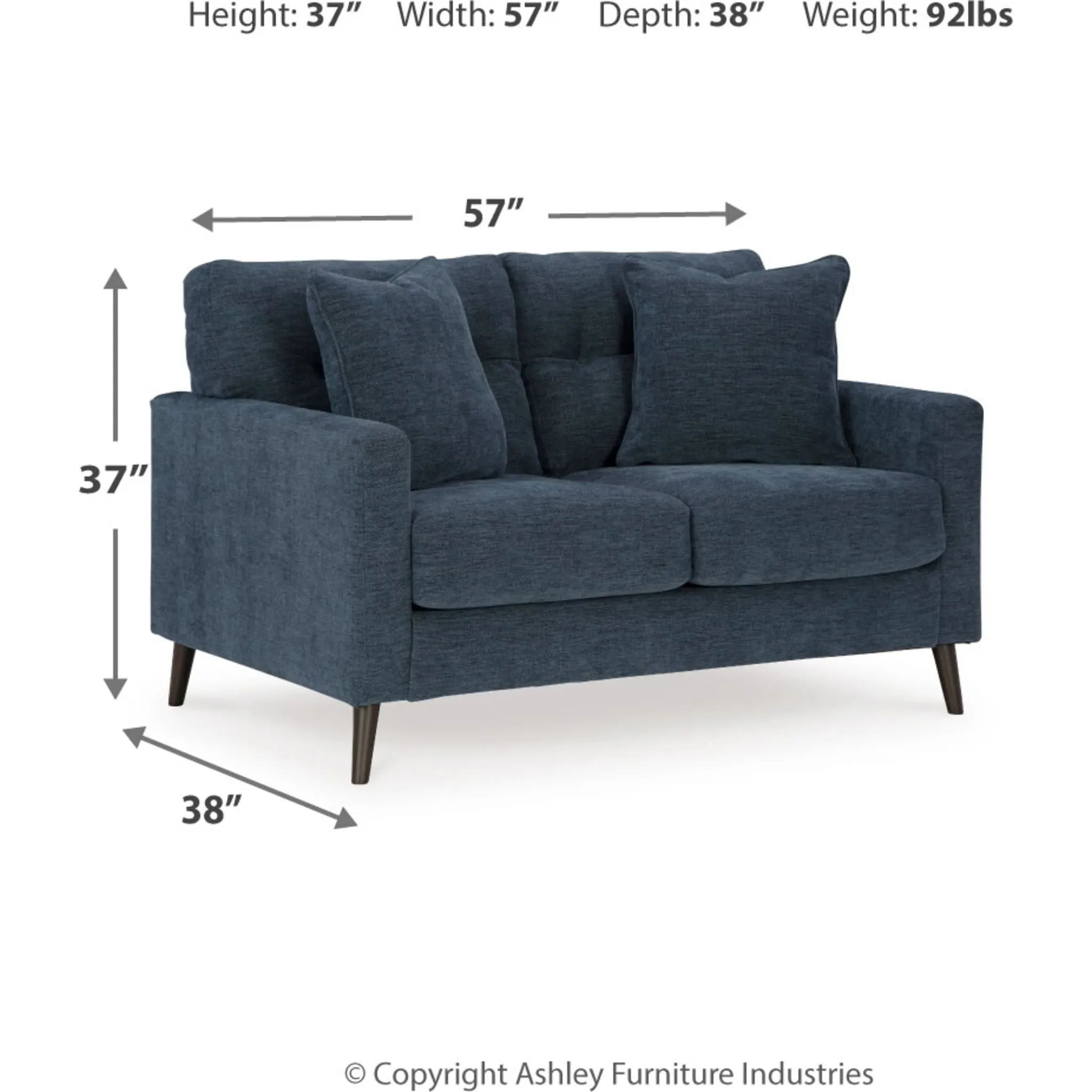 Bixler Loveseat