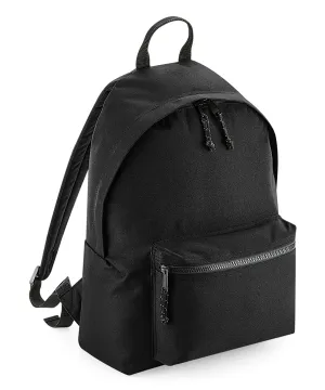 Black - Recycled backpack