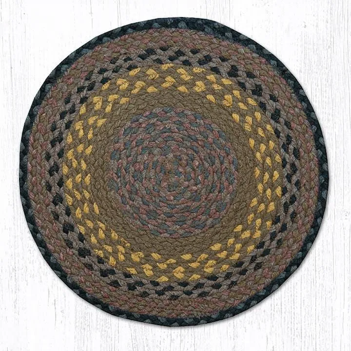 Brown, Black, & Charcoal Chair Pad