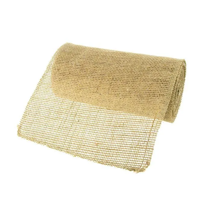 Burlap Rolls Jute Fabric, 9-Inch, 10 Yards