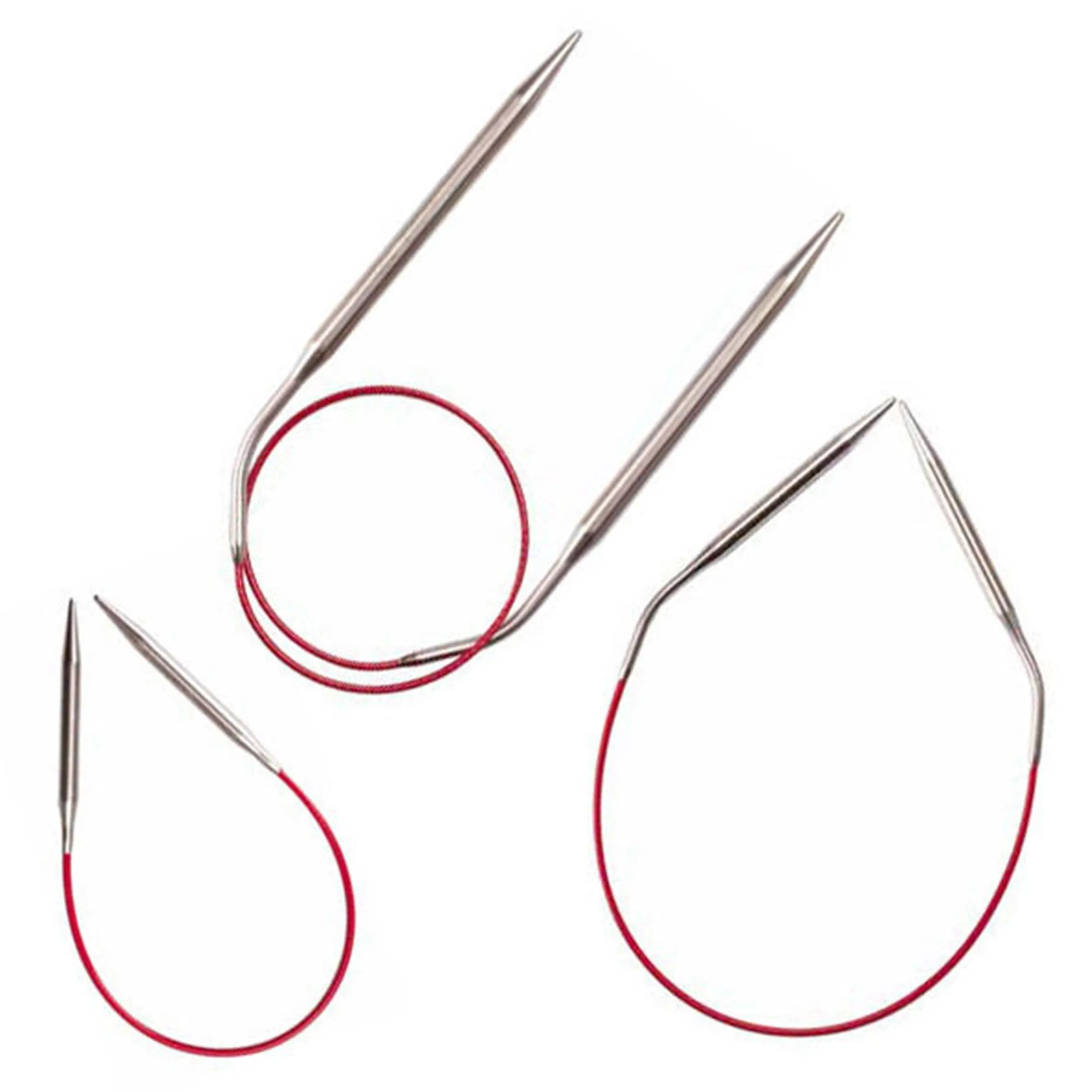 ChiaoGoo Knit RED Circular Needles - US 0 (2.00mm) - 32"