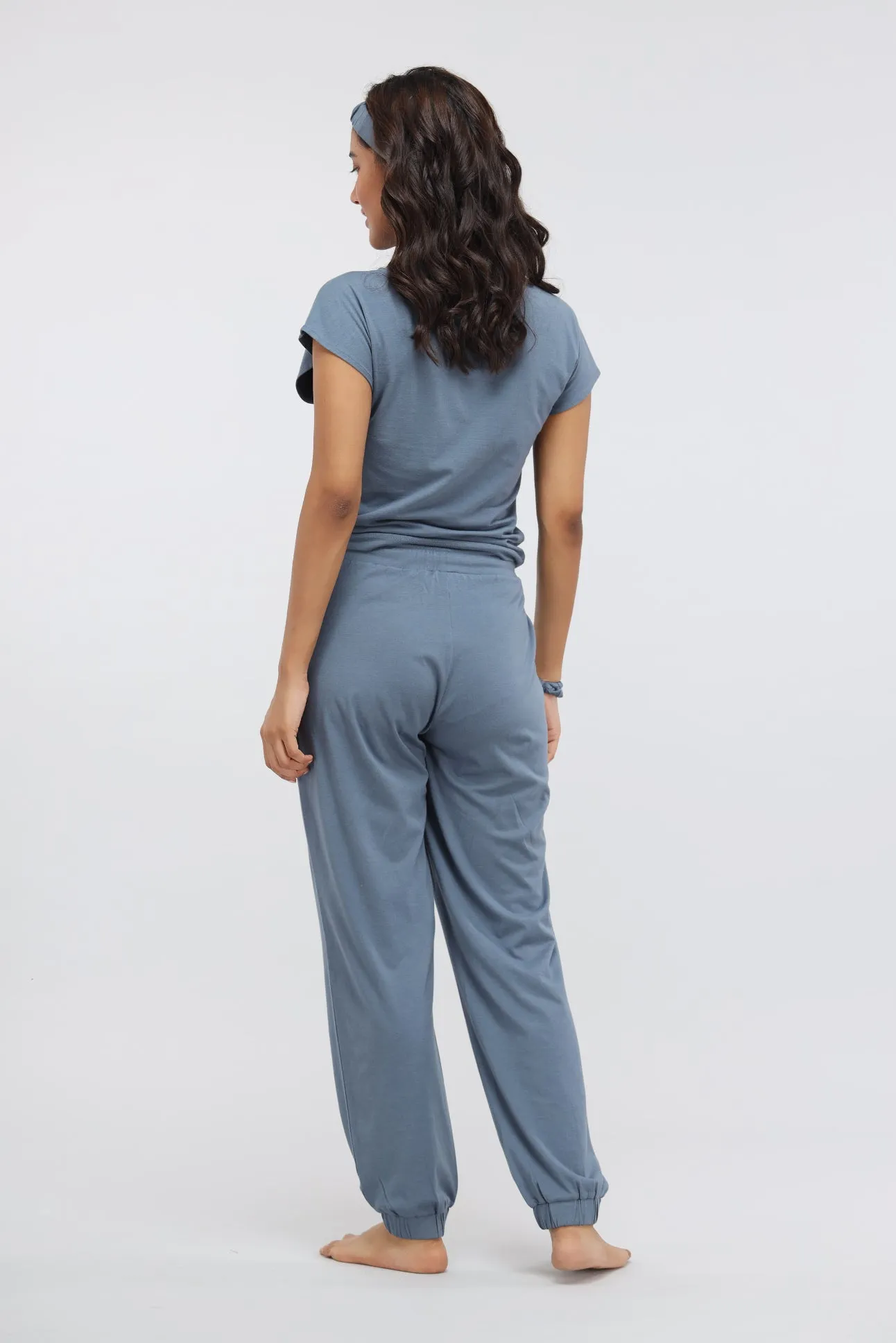 China Blue Supima® Jogger Set