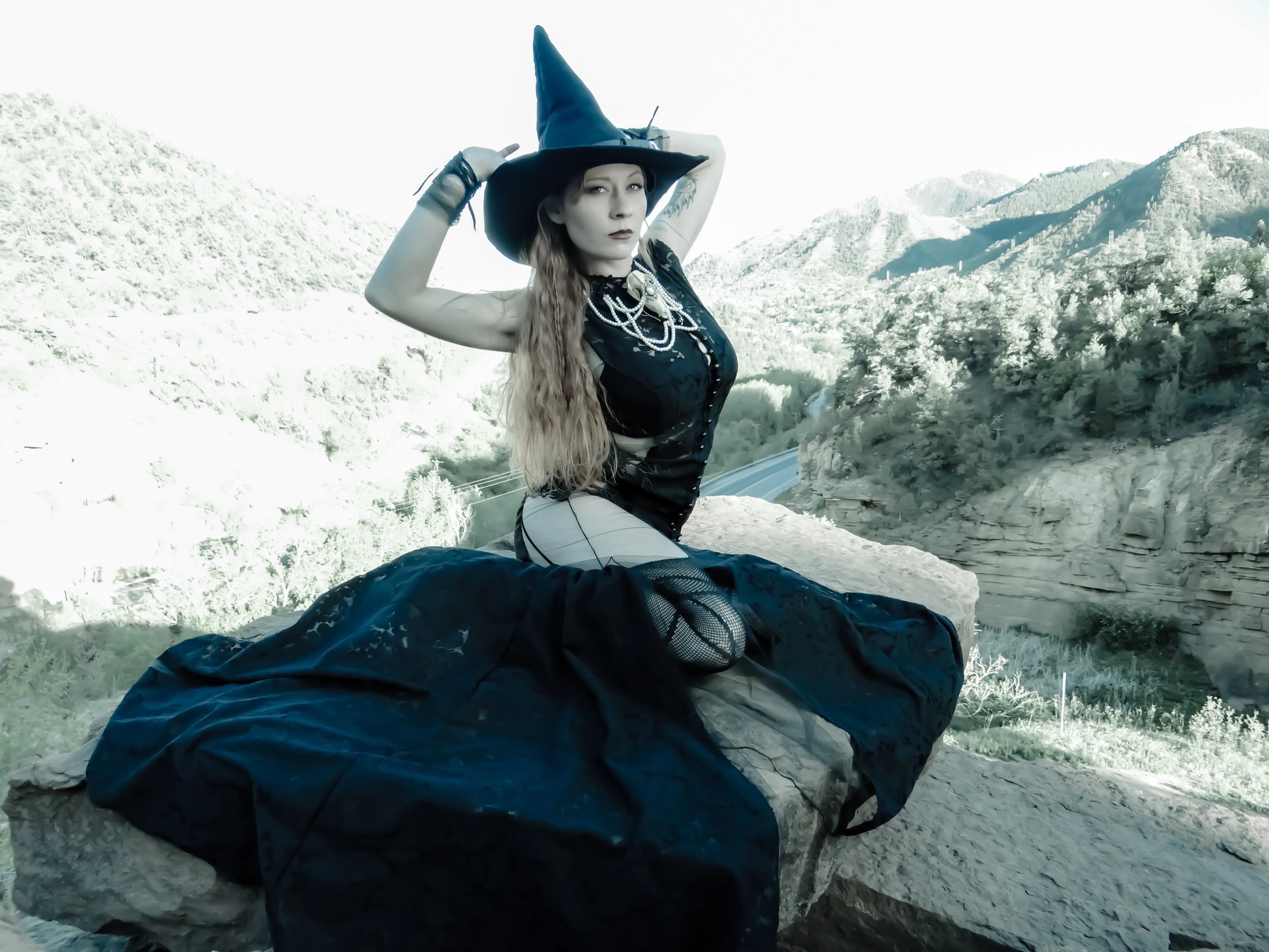 Classic Black Witch Hat