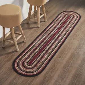 Connell Jute Rug/Runner Oval w/ Pad 22x96