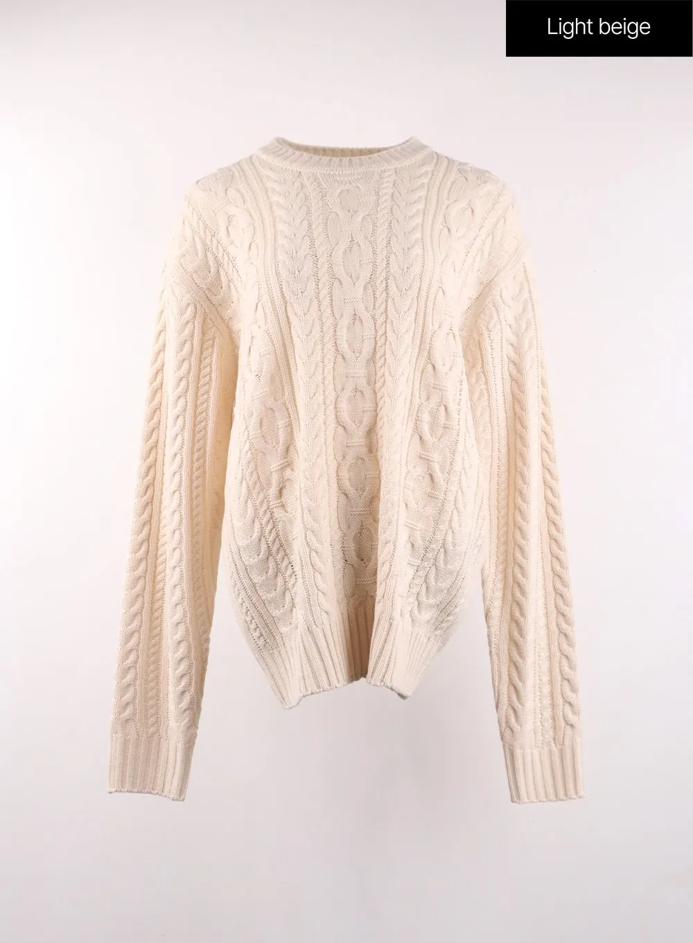 Cozy Cable Knit Sweater OF405