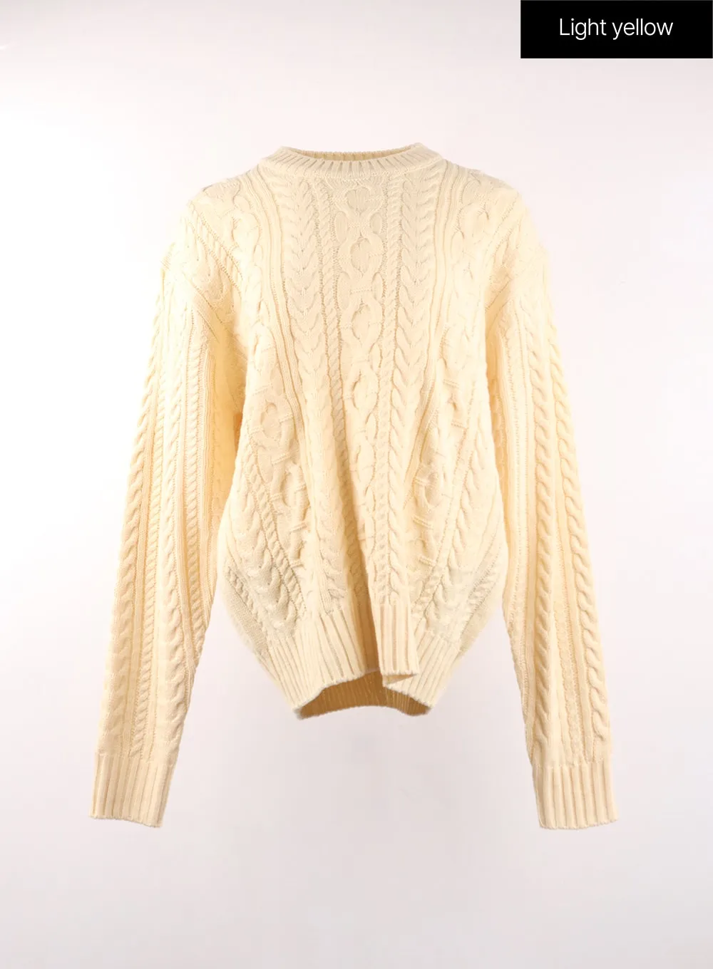 Cozy Cable Knit Sweater OF405