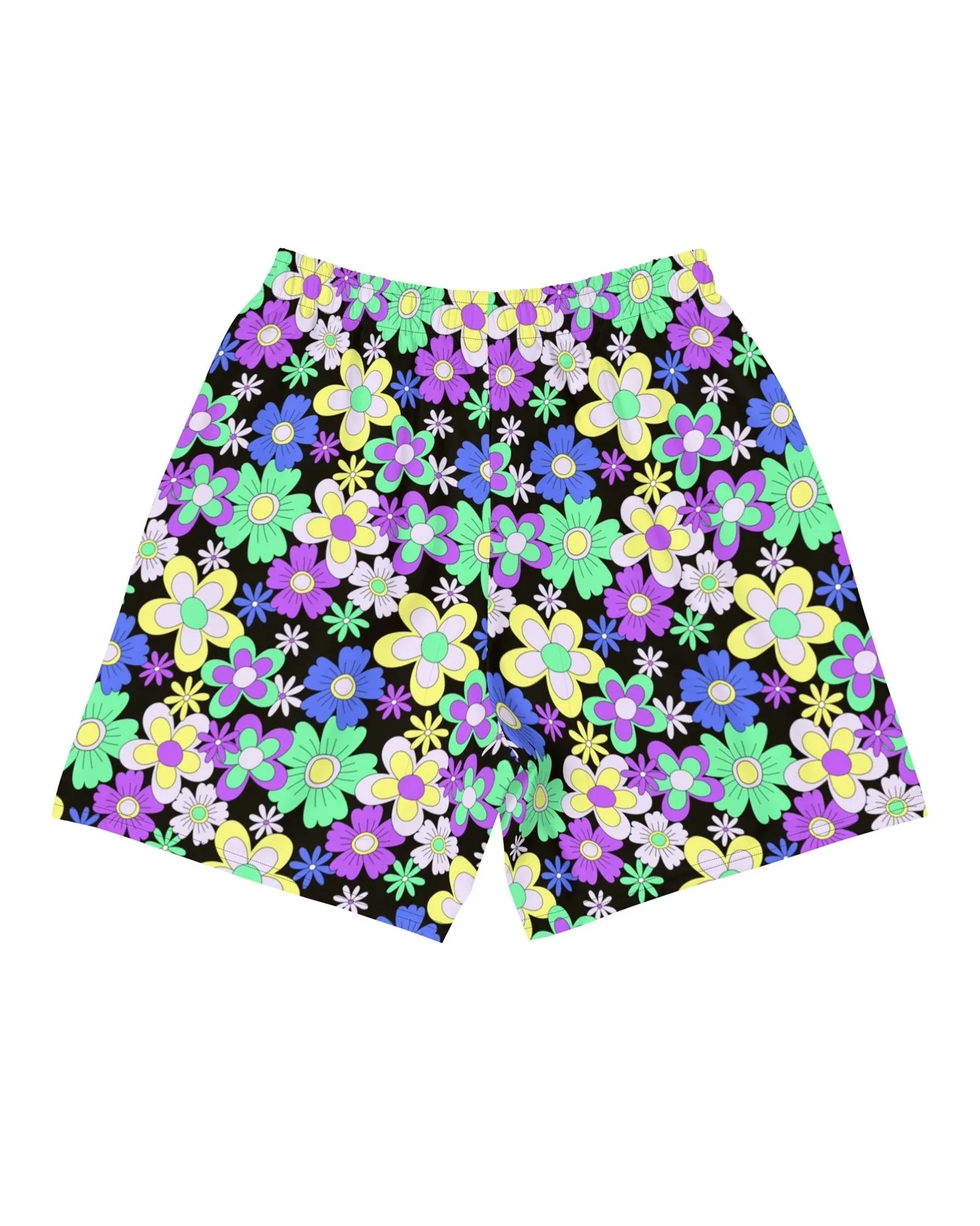 Crazy Daisy Athletic Shorts