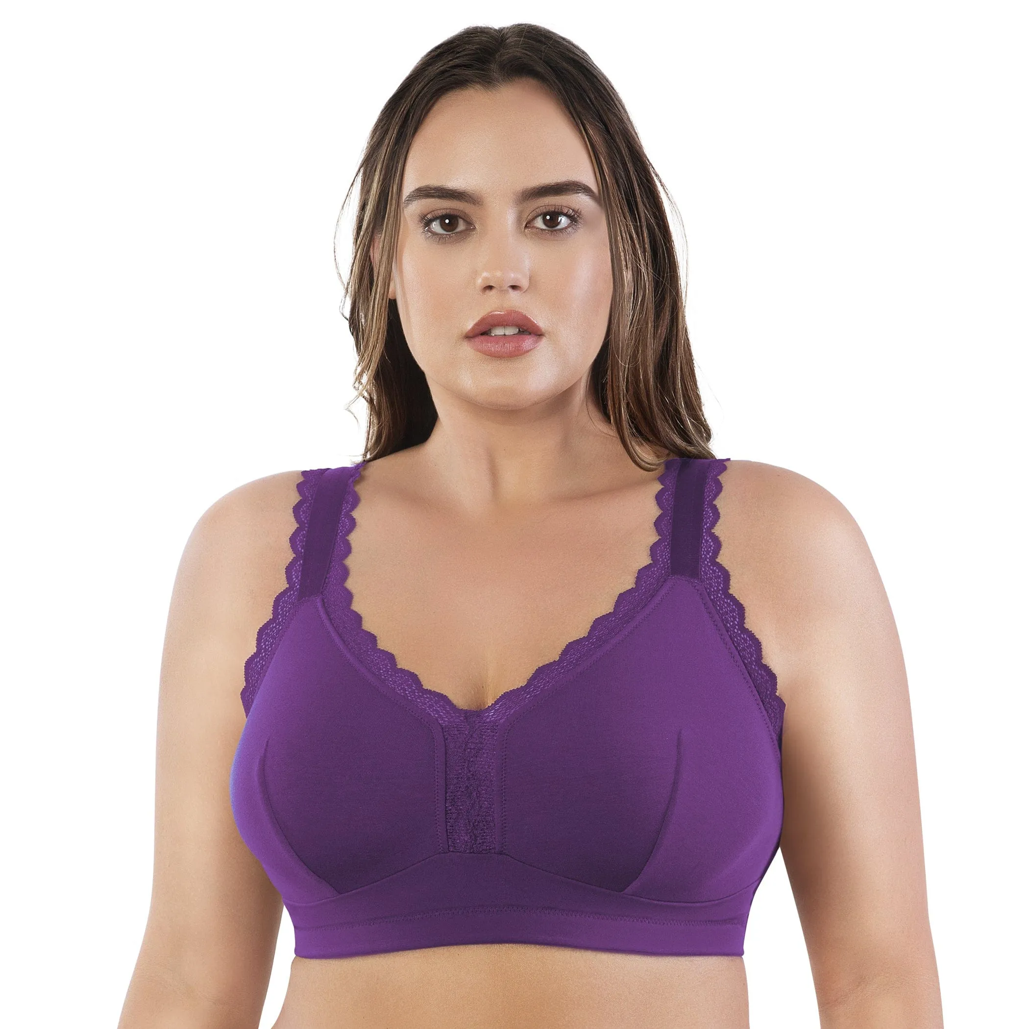 Dalis Wire Free Bralette - Amethyst