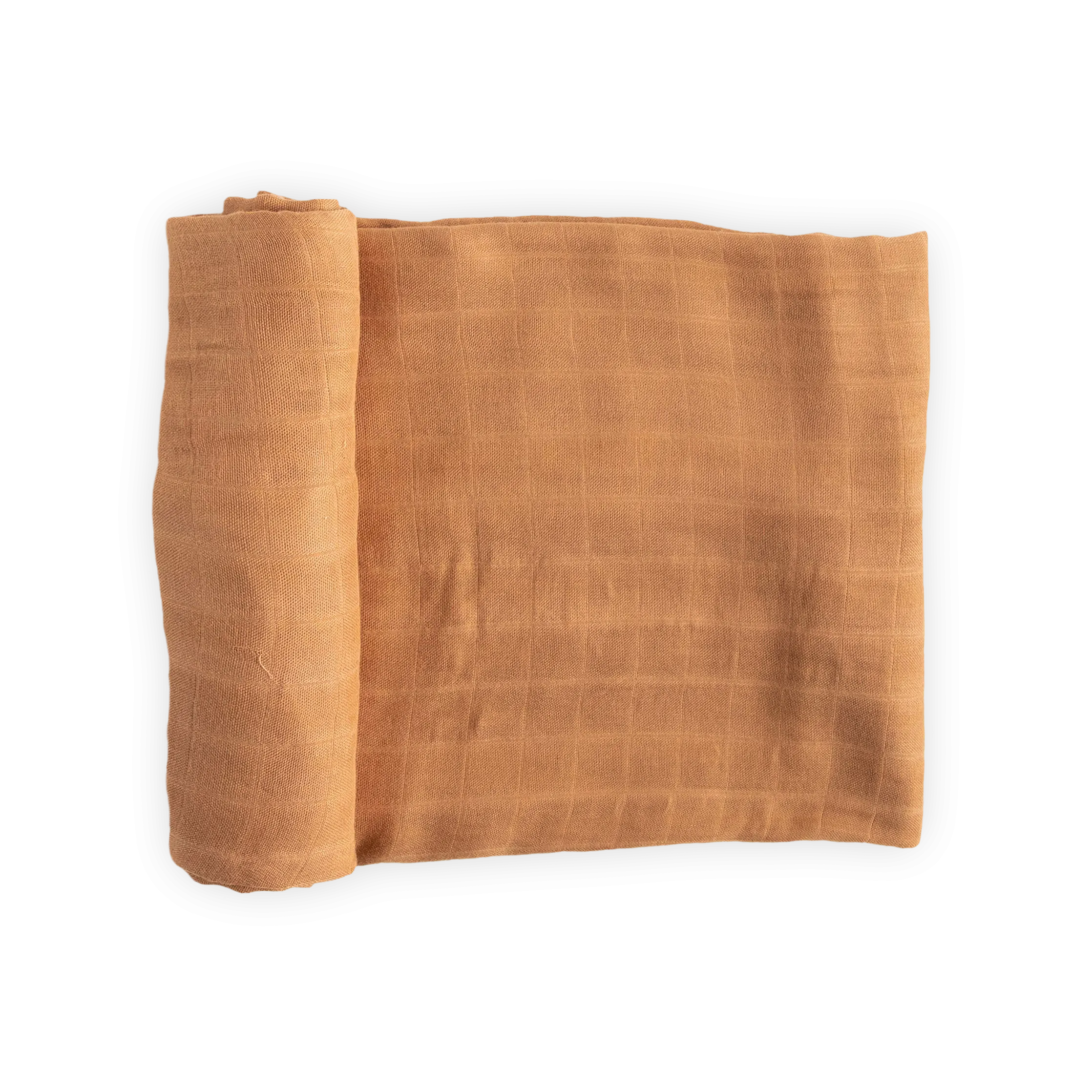 Deluxe Muslin Swaddle Blanket - Caramel