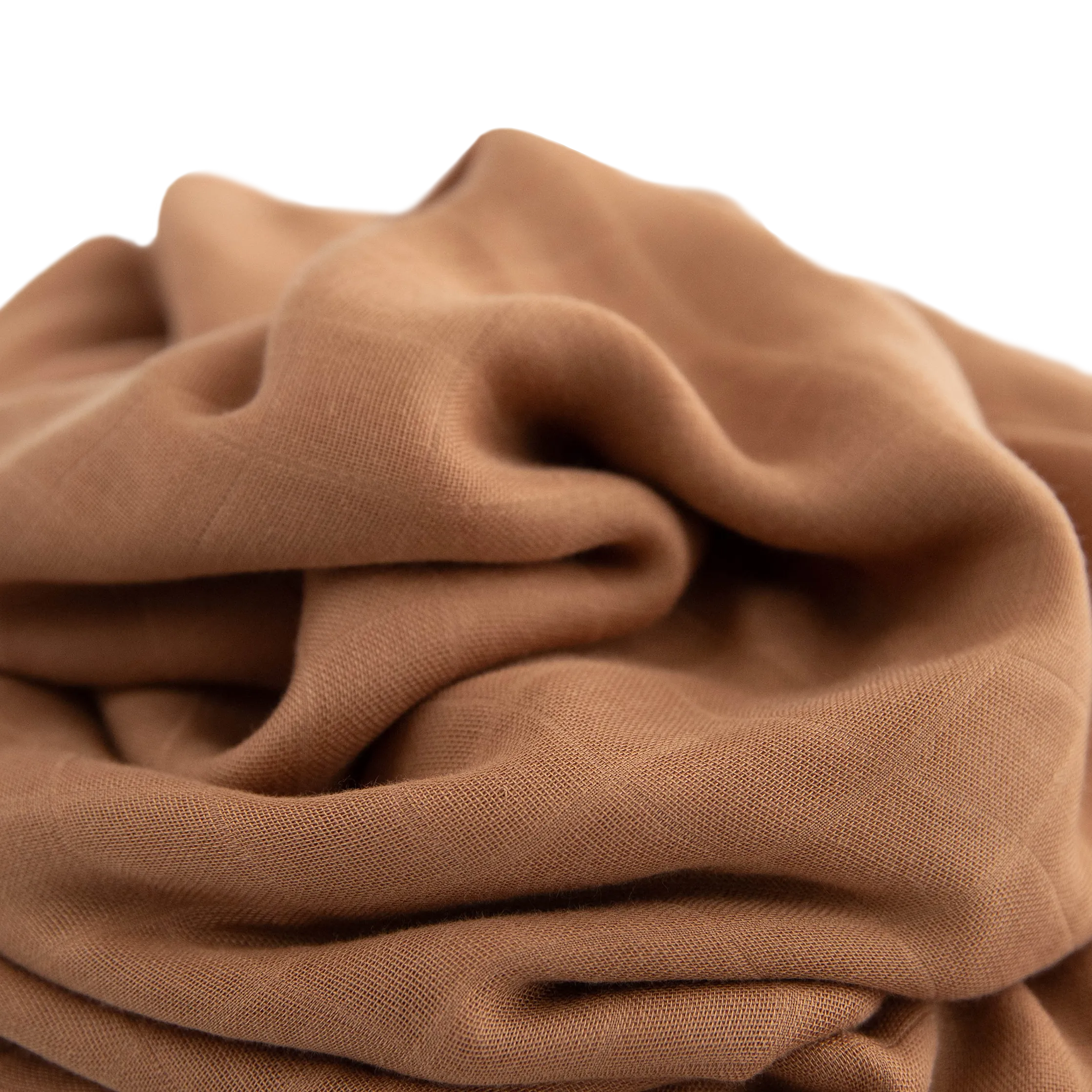 Deluxe Muslin Swaddle Blanket - Caramel