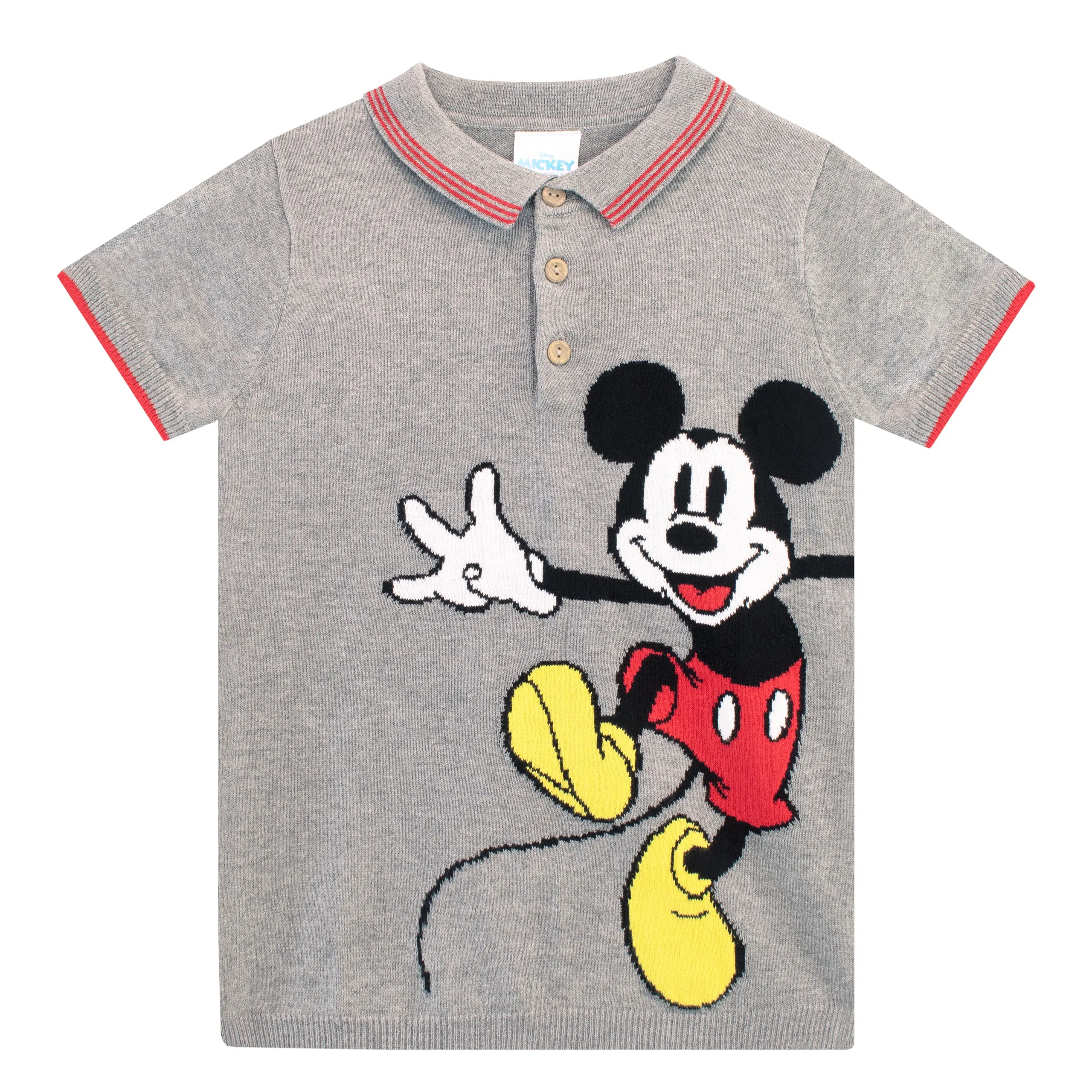 Disney Mickey Mouse Knitted Polo Shirt