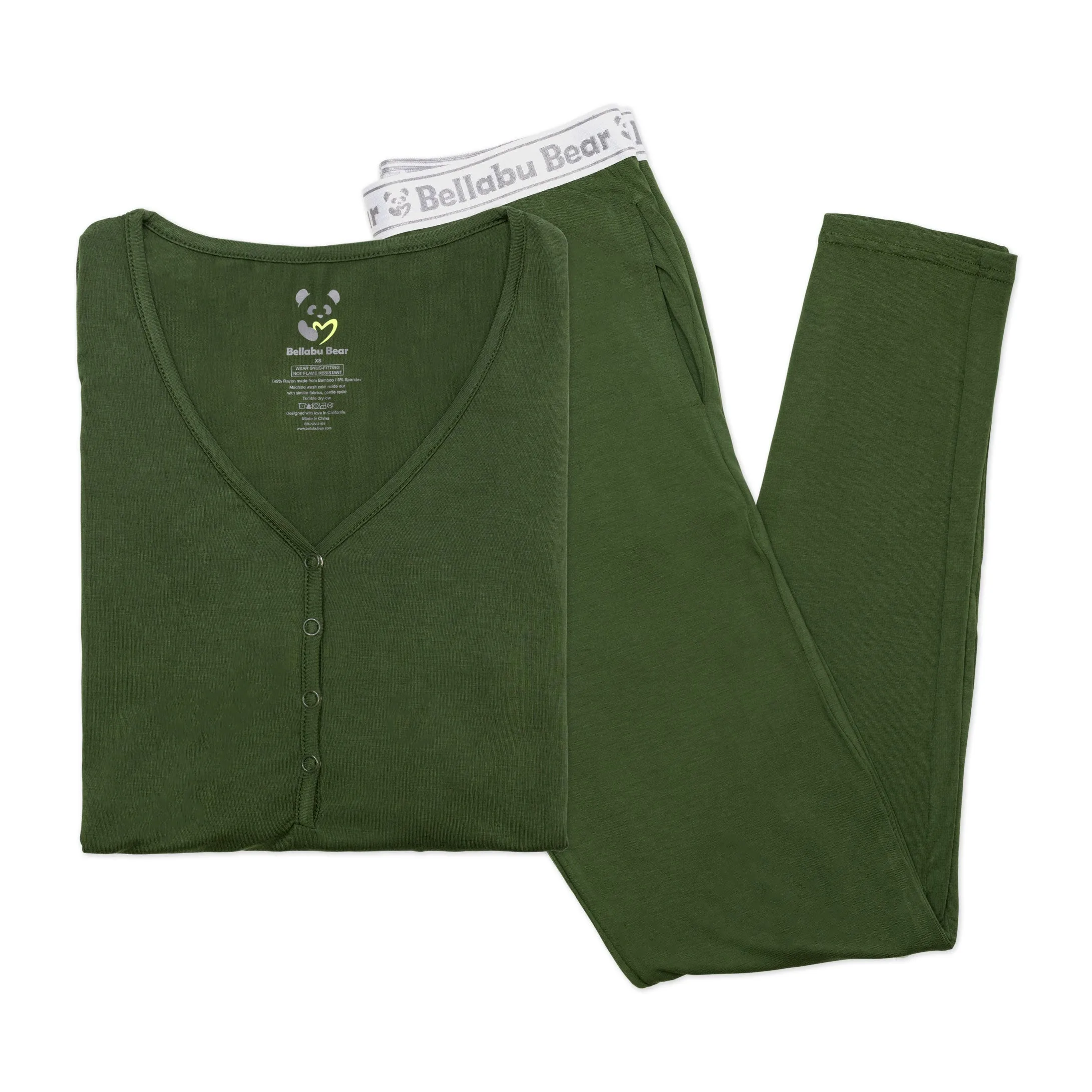 Evergreen Bamboo Women's Pajama Set