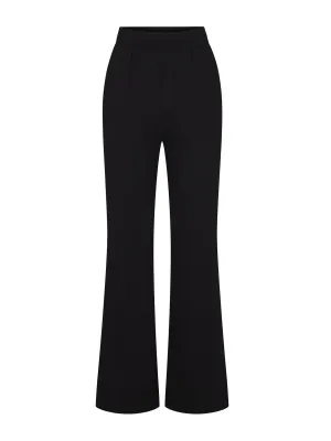 Flared pant in stretch modal knit