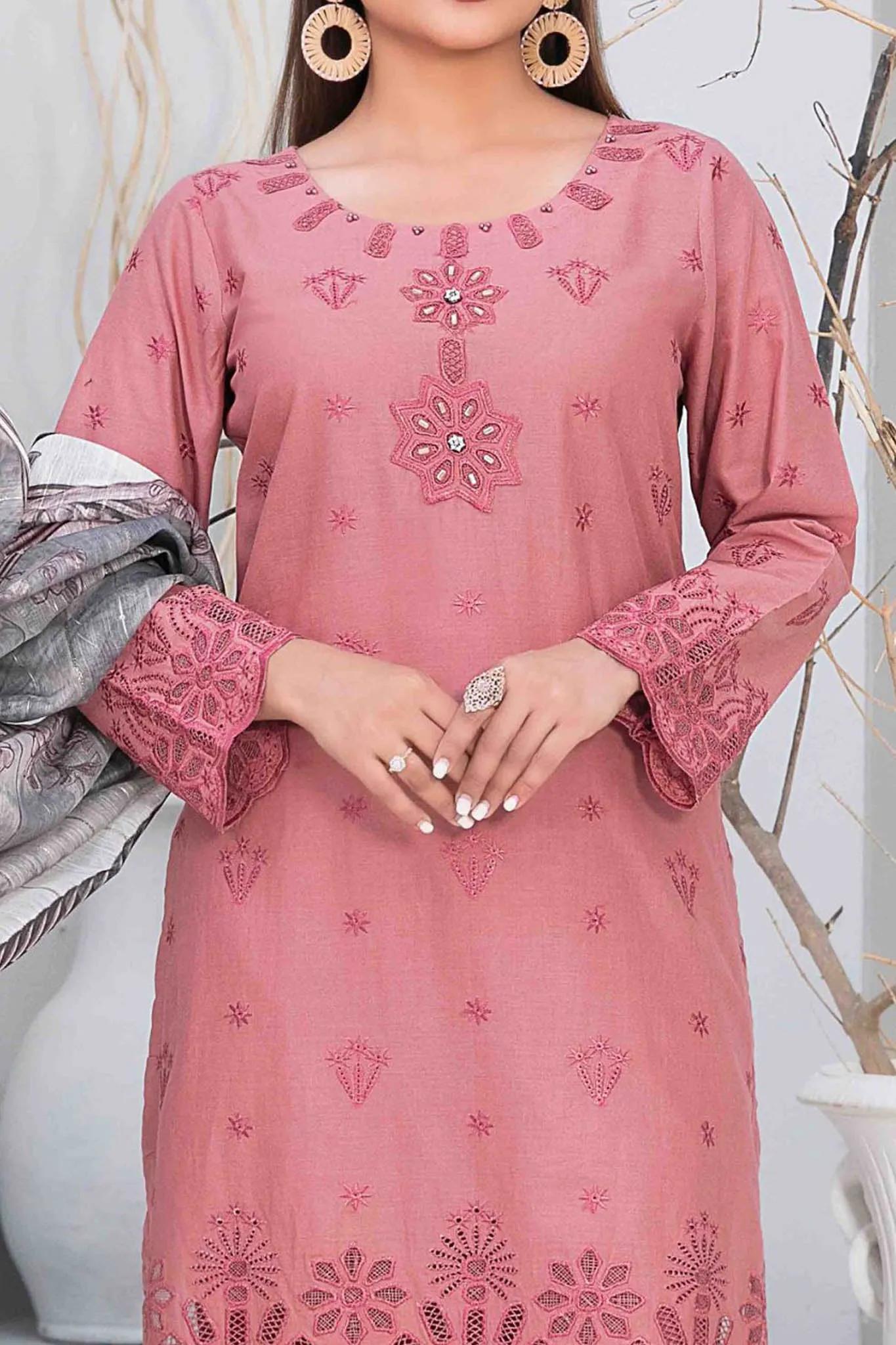 Gulmira By Tawakkal Unstitched 3 Piece Emb Lawn Collection'2024-D-9351