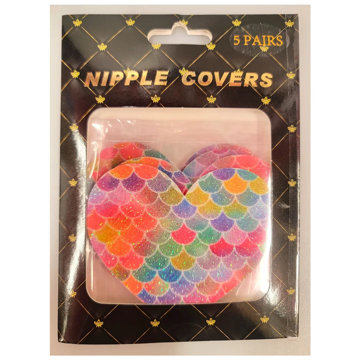 Heart Rainbow Sparkle Scales