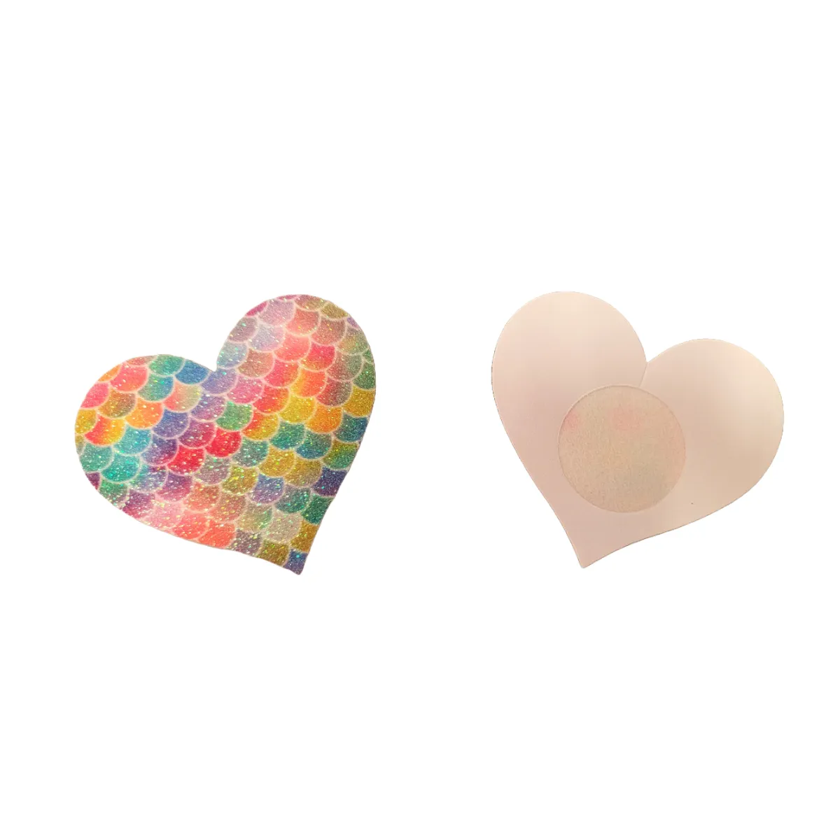 Heart Rainbow Sparkle Scales