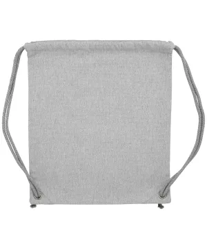 Heather Grey - Woven gym bag (STAU763)