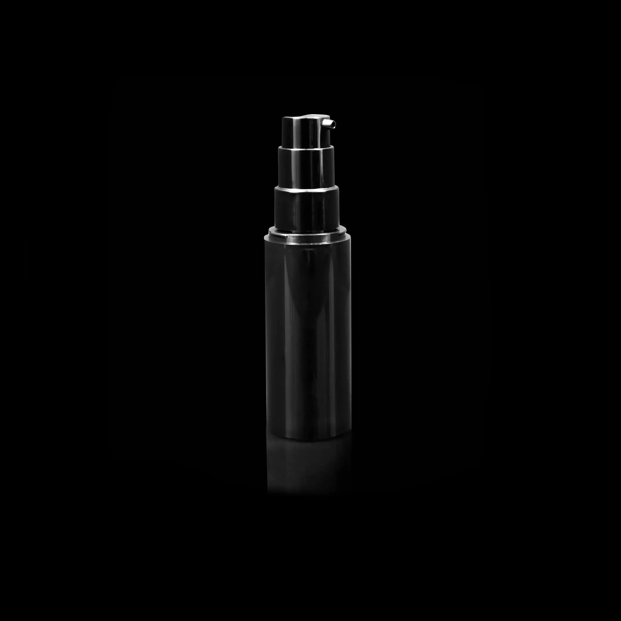 Impact 30 ML PCR Black PP Airless Bottle with Mono-Material Pump