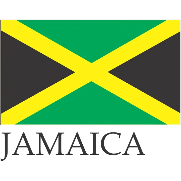 Jamaica Embroidered Flag Badge