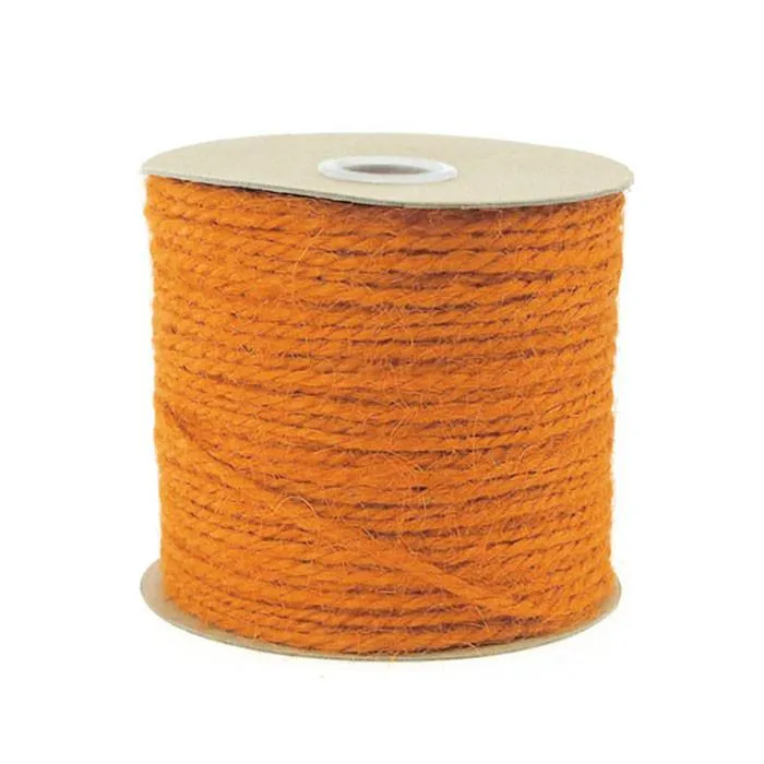 Jute Twine Cord Rope Ribbon, 1/16-Inch, 100 Yards