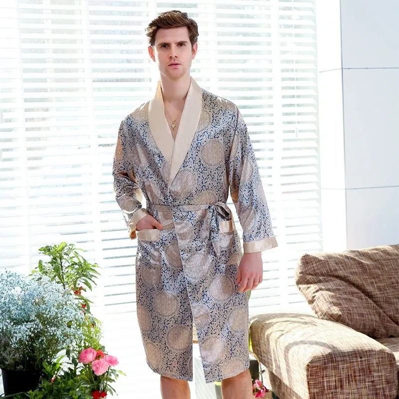 Men's Loose And Comfortable Printed Pajamas Loungewear