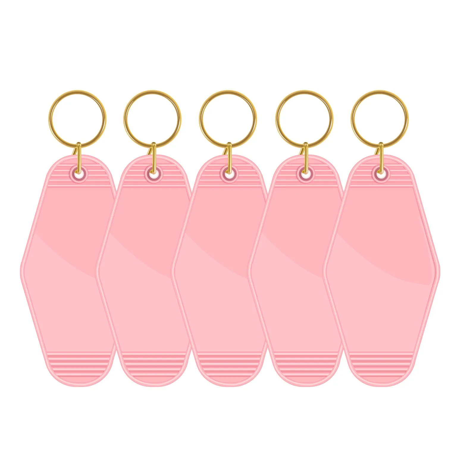 Motel Keychains Blanks 5PCS/Set