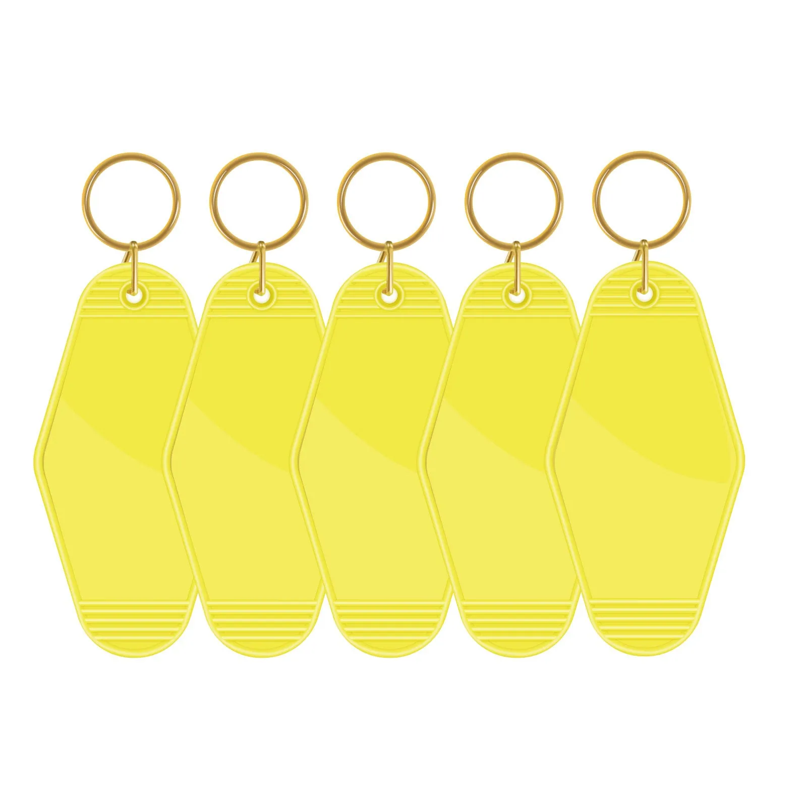 Motel Keychains Blanks 5PCS/Set