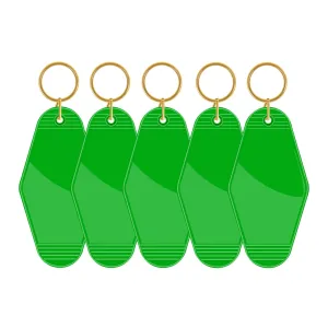 Motel Keychains Blanks 5PCS/Set