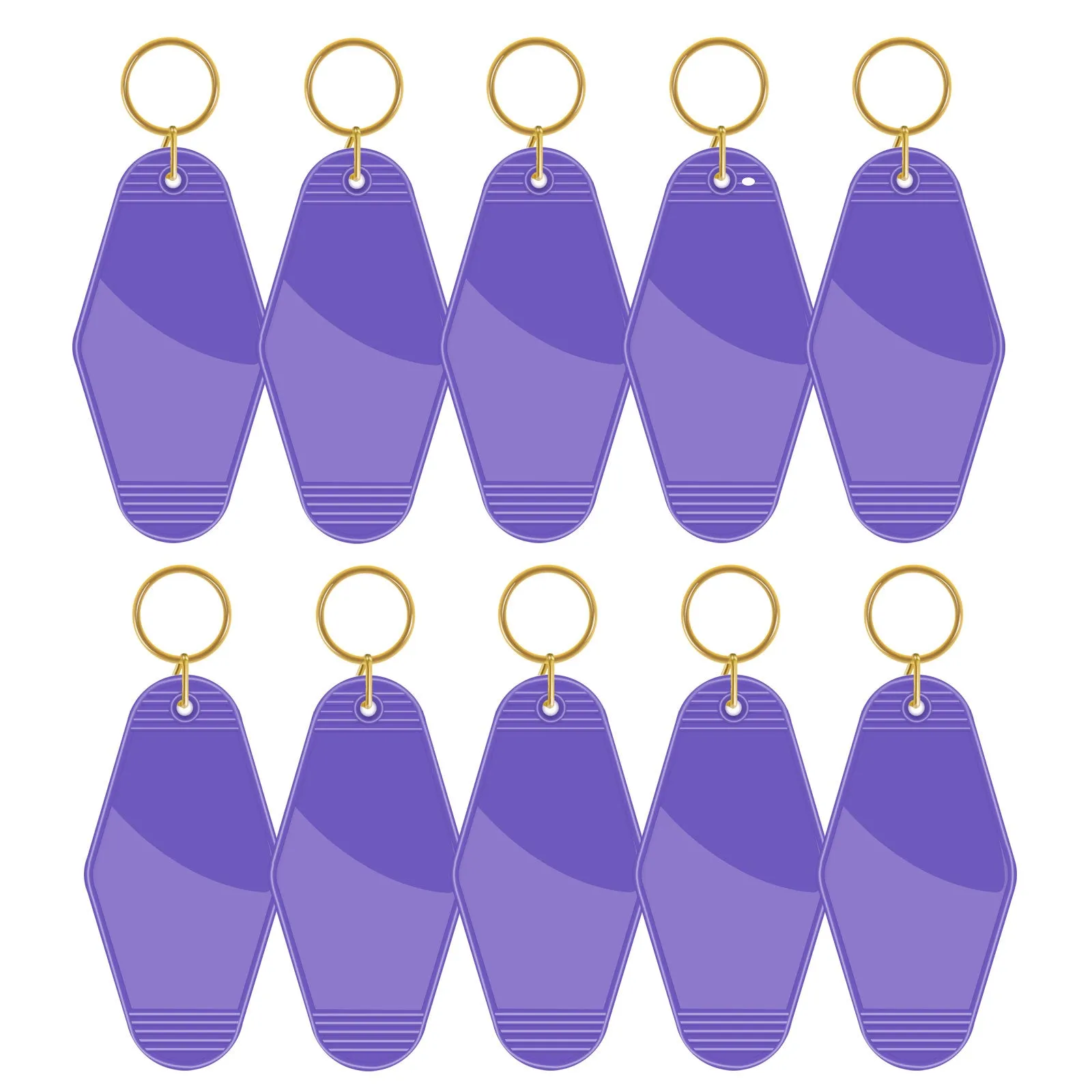 Motel Keychains Blanks(10 PCS/Set)