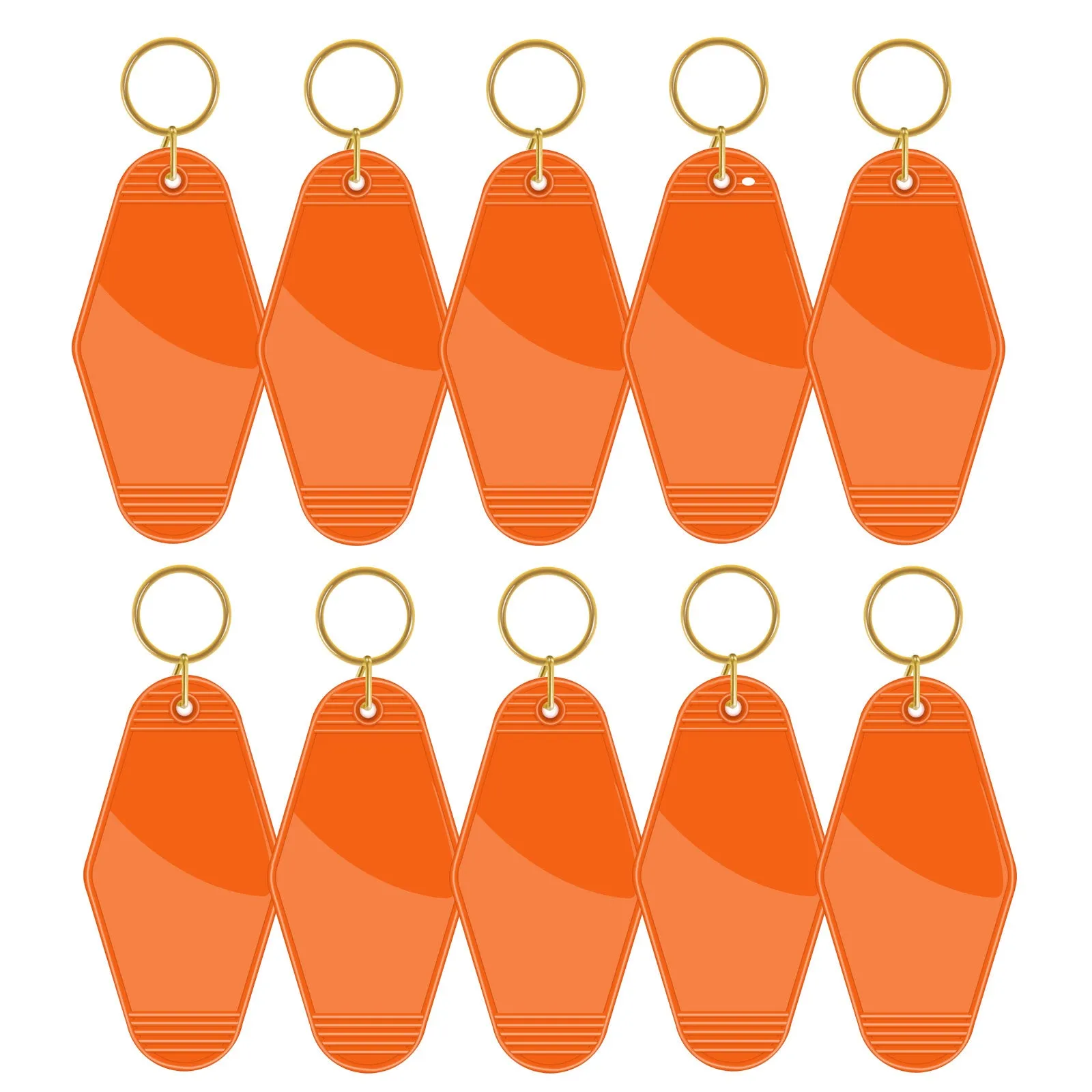 Motel Keychains Blanks(10 PCS/Set)