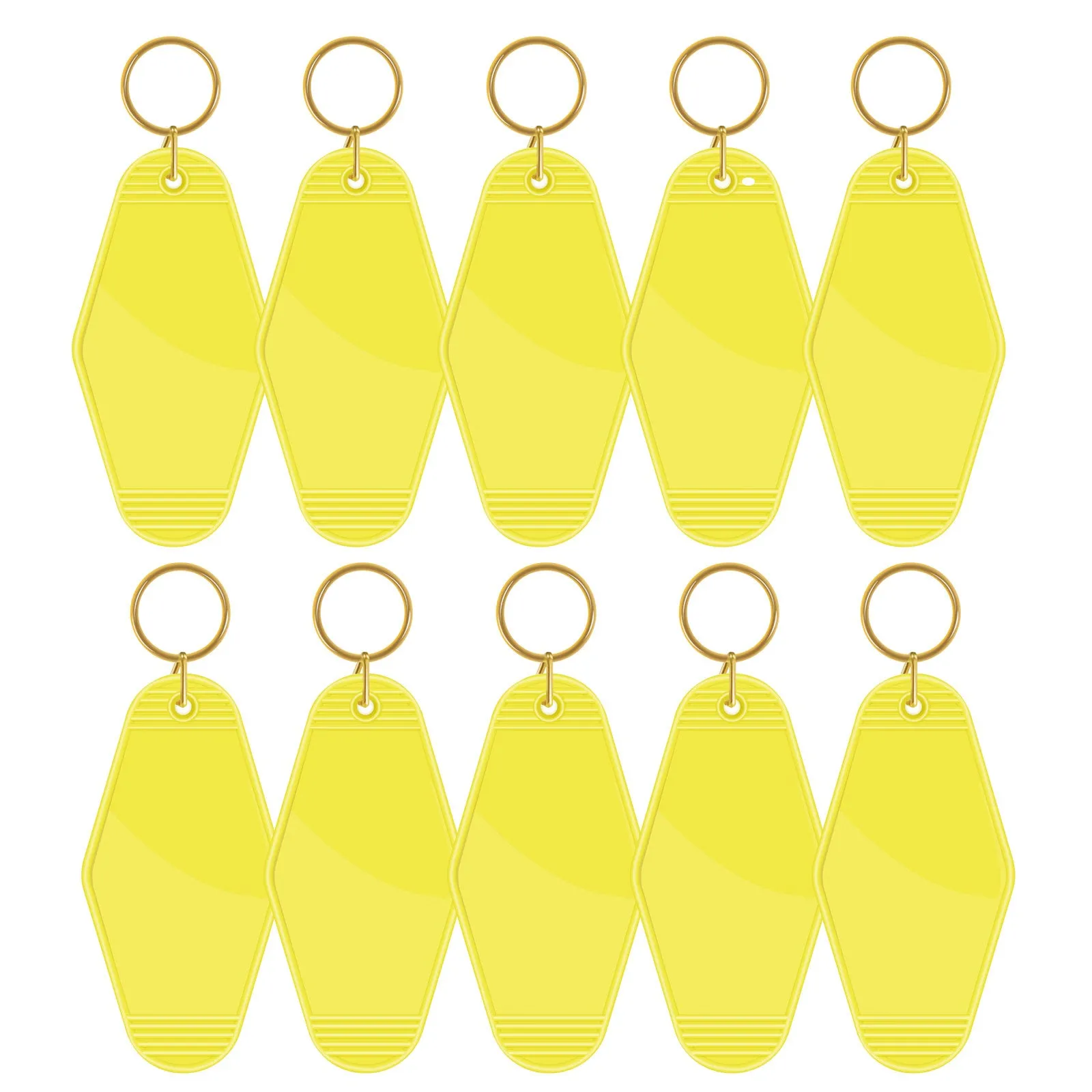 Motel Keychains Blanks(10 PCS/Set)