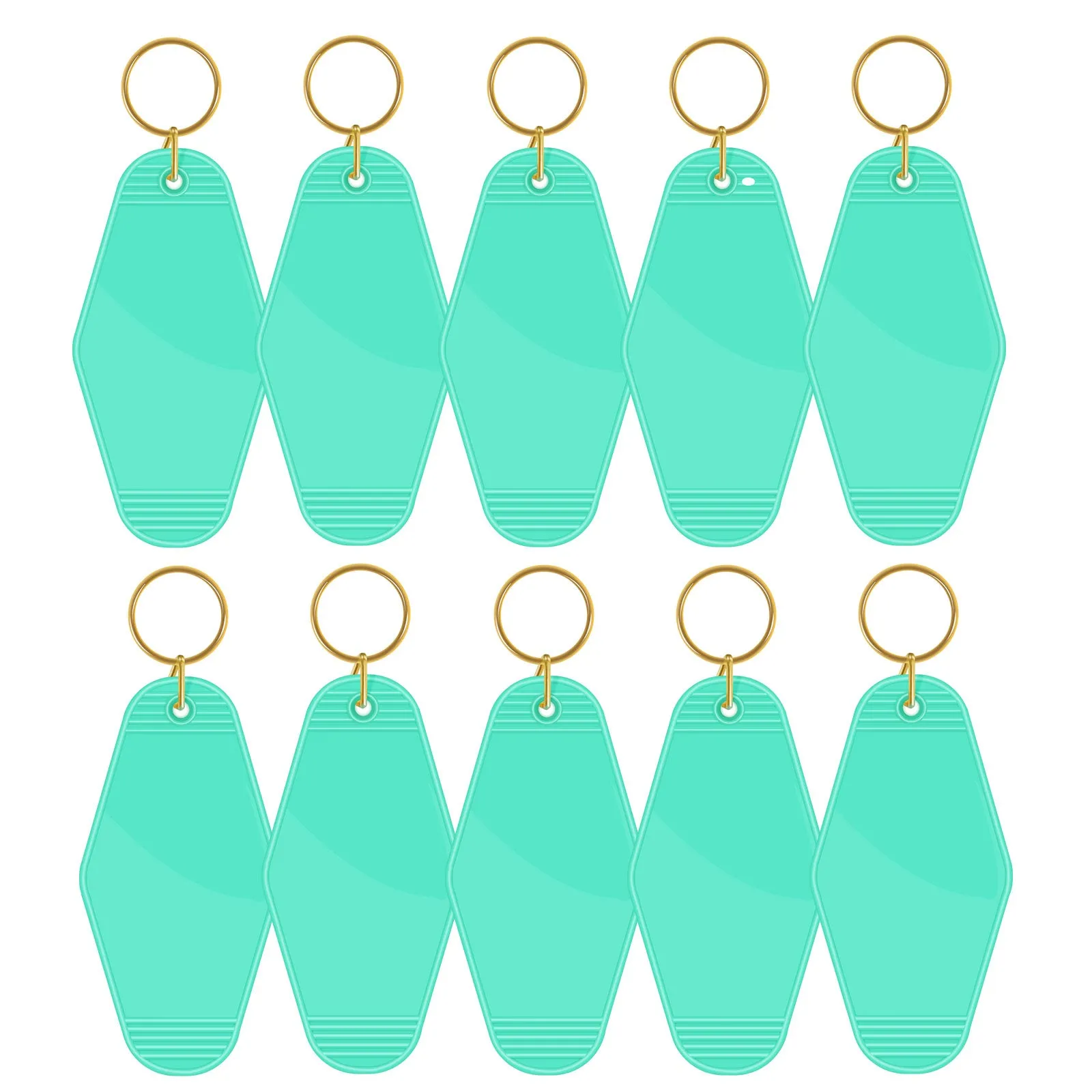 Motel Keychains Blanks(10 PCS/Set)