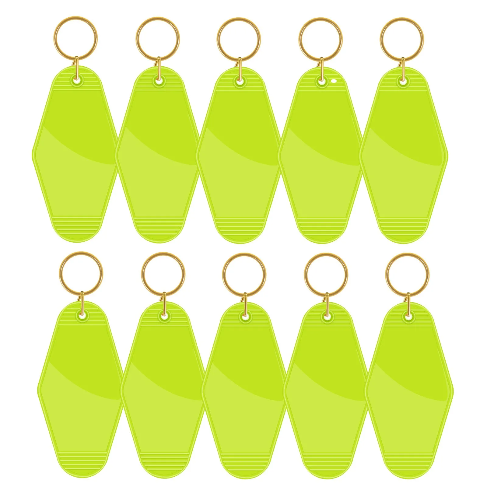 Motel Keychains Blanks(10 PCS/Set)