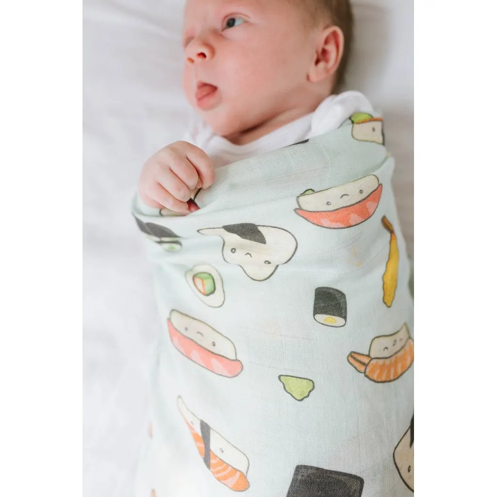 muslin Swaddle - Sushi