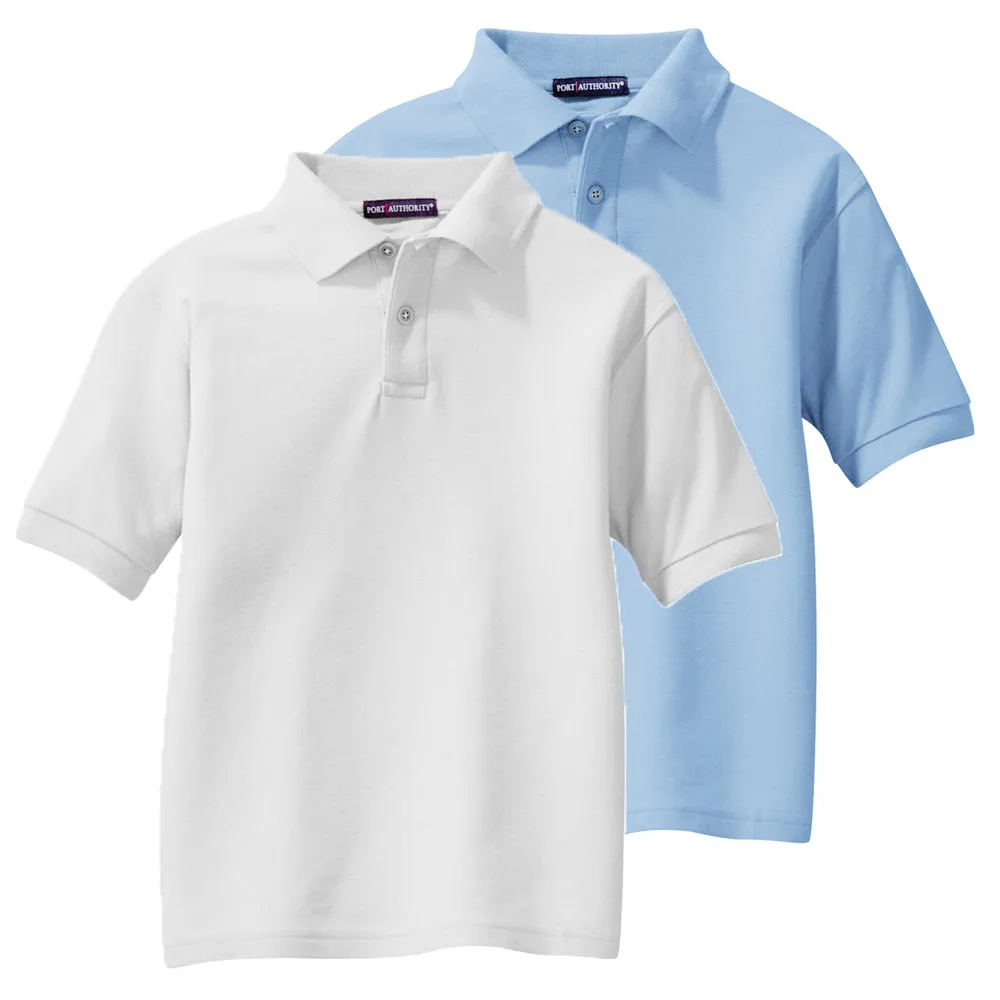 OMS Approved for School - Standard Cotton/Poly Pique Polo w/ no logo