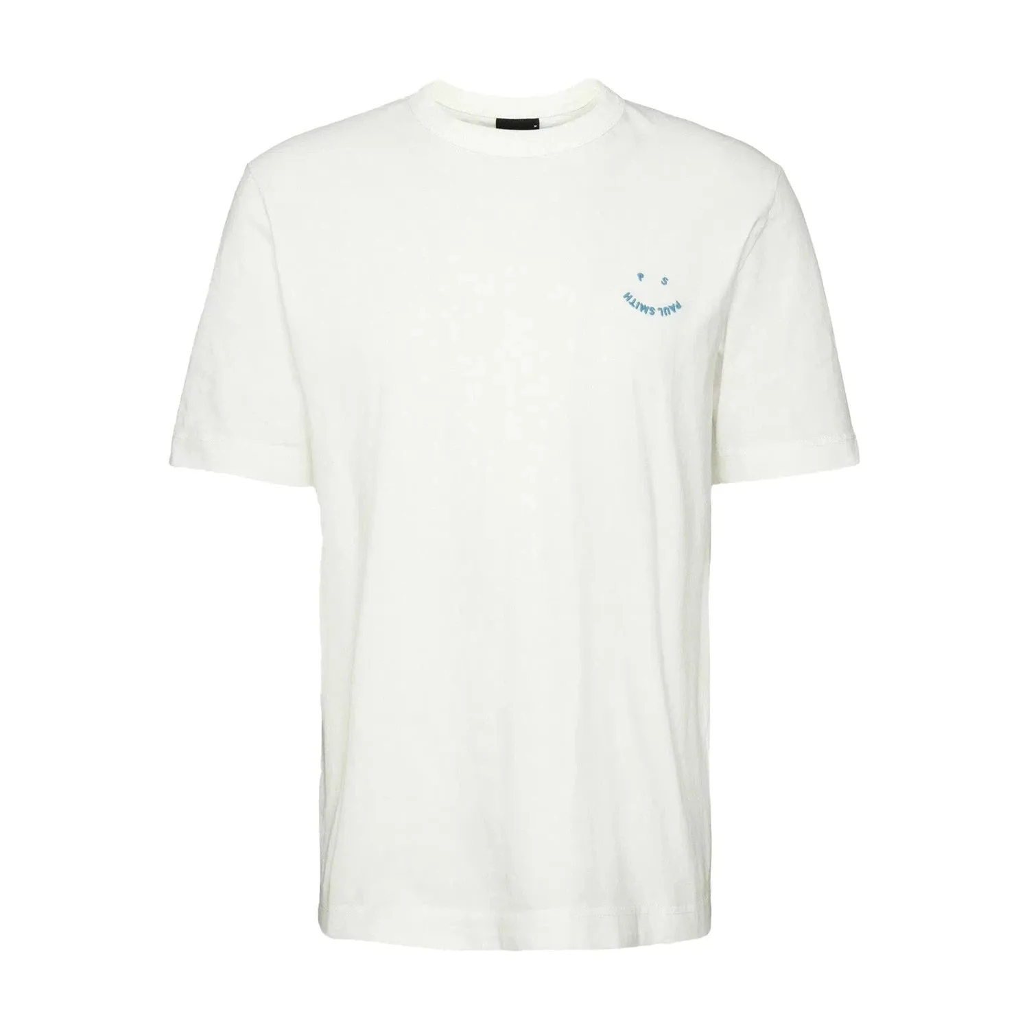 PAUL SMITH Tshirt SS Reg Fit Happy - Off White