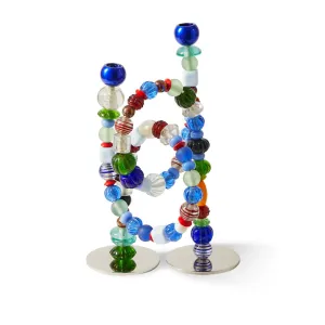 Pols Potten Beads Candle Holder – Multi-Coloured