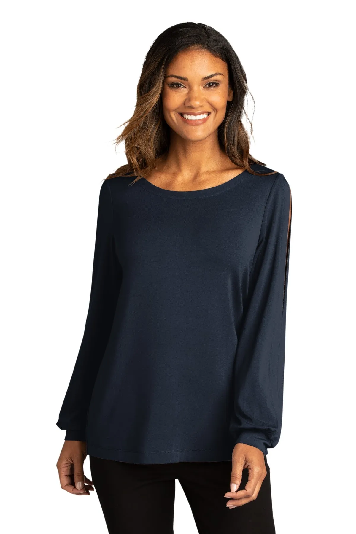 Port Authority ® Ladies Luxe Knit Jewel Neck Top. LK5600