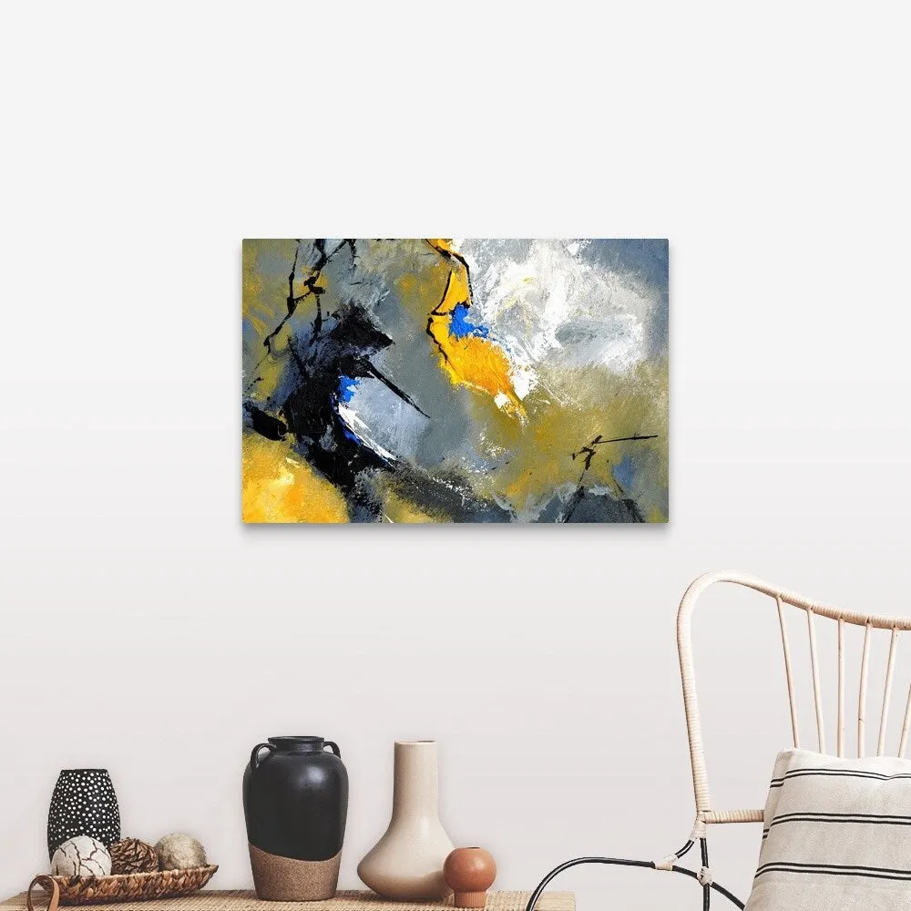 "Abstract 0858" Canvas Wall Art