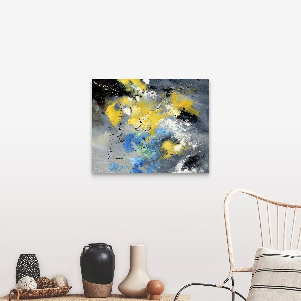 "Abstract 9070" Canvas Wall Art