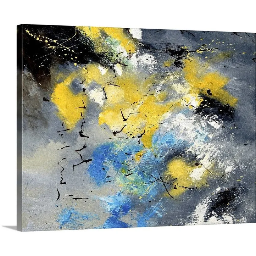 "Abstract 9070" Canvas Wall Art