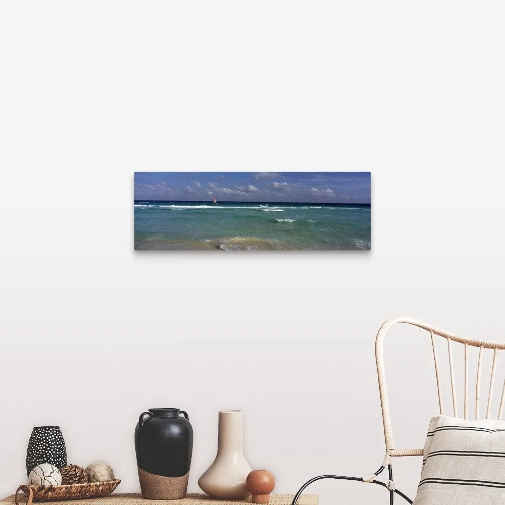 "Beach Mexico" Canvas Wall Art