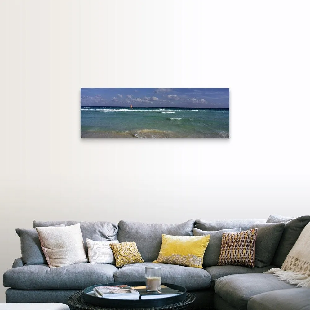 "Beach Mexico" Canvas Wall Art