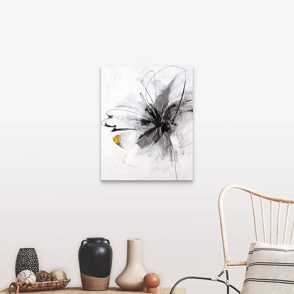 "Bespoken Bloom" Canvas Wall Art