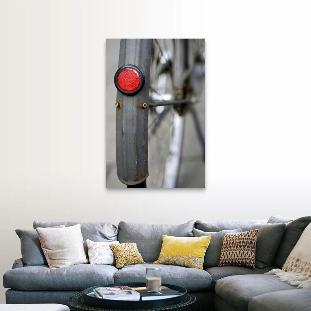 "Bicycle reflector" Canvas Wall Art