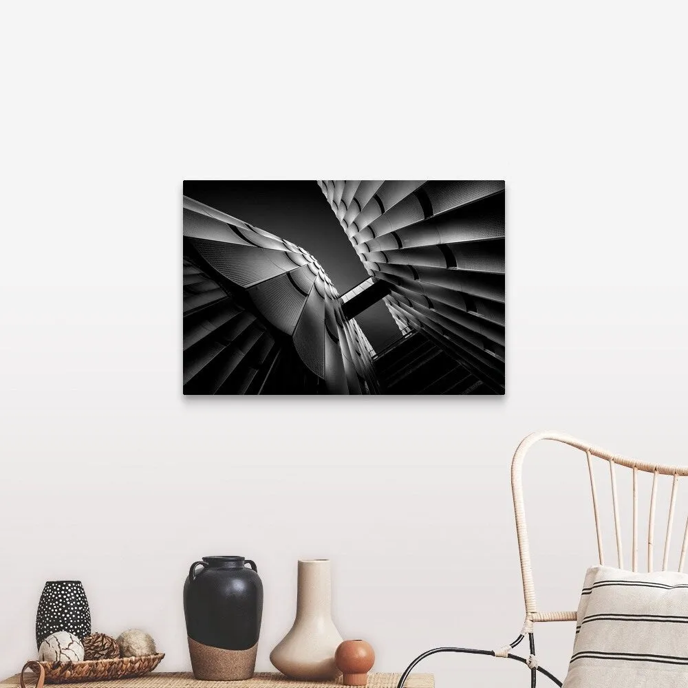 "Black Waves" Canvas Wall Art